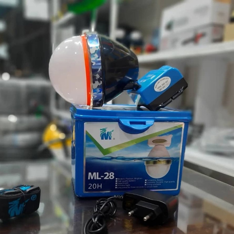 چراغ پیشانی ضد اب حرفه ای ml28