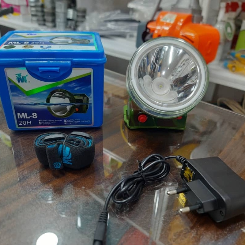 چراغ قوه ml8 چراغ پیشانی ضد اب